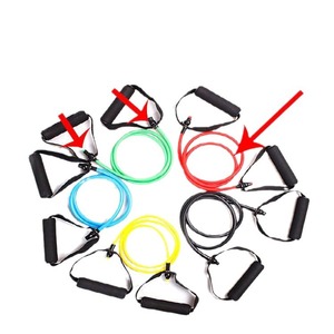 Bandas de Resistencia para Ejercicio, 124 cm, 0.11 cm de Diámetro, Material TPE, Duraderas, para Entrenamiento Físico, Equipo de Ejercicio en Casa - Product Image 2