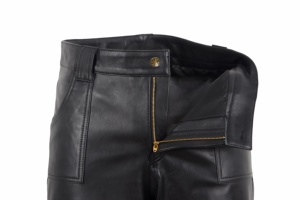 Custom 100% Genuine Black Nappa Leather Women’s <b>Pants</b> Custom Fit Private Label OEM/ODM Bulk Wholesale Luxury Streetwear Trousers - Product Image 4