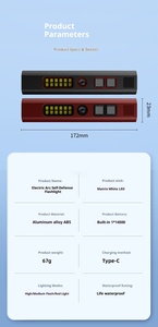 Недорогая оптовая продажа, дуга для самообороны, инфракрасное обнаружение, сигнализация, металлический фонарик для разбитого окна - Product Image 6
