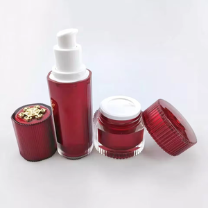 New khuôn mở sang trọng mỹ phẩm <span class=keywords><strong>Container</strong></span> 50ml Huyết thanh bơm chai Acrylic chăm sóc da bao bì - Product Image 5