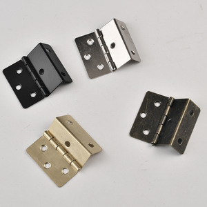 Furniture Hinge 41mm 1.5mm Iron Surface Mount Durable Traditional Style - Product Image 3
