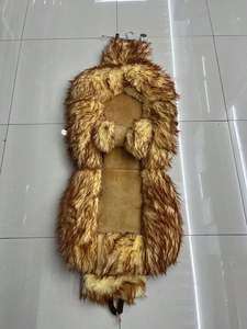 Accesorios Interiores para Automóvil, Cojín Individual para Asiento Delantero de Invierno, Ajuste Universal, Funda de Asiento de Felpa de Imitación de Piel, Interior de Automóvil - Product Image 2