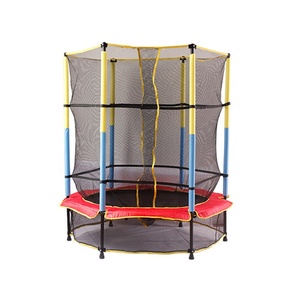 TENGTAI TT-8038 <span class=keywords><strong>Trampoline</strong></span> d'intérieur pour enfants de 55 pouces homologué GS avec filet de sécurité - Résistant et durable, capacité de 100 <span class=keywords><strong>kg</strong></span> pour garçons et filles - Product Image 6
