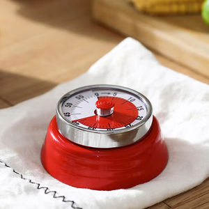 Temporizador de Cocina Multifuncional de Acero Inoxidable al por Mayor - Magnético, Cuenta Regresiva Mecánica de 60 Minutos, Adecuado para Cocinar y - Product Image 4