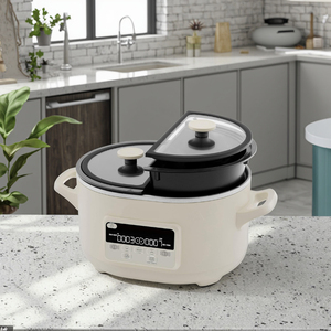 Smart Programmable Multicooker and <strong>Slow</strong> Cooker with <strong>Bake</strong> Function Electric Household Appliance for Simultaneous Two-Pot Cooking - Product Image 6
