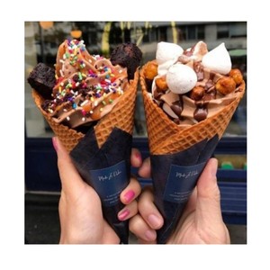 Máy Làm Kem Hình Nón Máy Làm Bánh Hình Nón Đường CuộN Máy Cuộn Trứng <span class=keywords><strong>Wafer</strong></span>. - Product Image 6