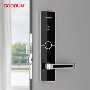 Goodum Serrure de porte à carte d'hôtel Pièces de carte PCB Module de lecteur RFID pour le système de gestion de carte d'identité de porte en bois aluminium acier Télécharger