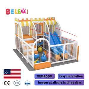 Château coquin pour petits enfants la dernière aire de jeux intérieure exclusive pour enfants conçue en 2025 est en vente à bas prix - Product Image 2