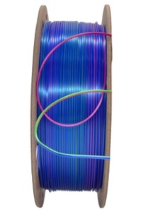 PinRui Bicolor 1.0kg 0.25kg Pack Multi Colors <b>Silk</b> PLA Filament - Product Image 3