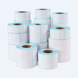 Nhà máy trực tiếp OEM tùy chỉnh thiết kế 4x6 nhiệt nhãn cuộn 100x150 trống gói in vận chuyển nhãn dán mã vạch nước bằng chứng - Product Image 4