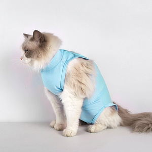 แมวเสื้อผ้าผ่าตัดแมวหญิงสัตว์เลี้ยงฆ่าเชื้อเสื้อผ้าเลียและป้องกันการบาดเจ็บเสื้อผ้าหลังการผ่าตัดขายส่ง - Product Image 6