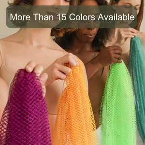 Afrikaanse Netspons Authentieke Afrikaanse Exfoliërende Netto Spons Exfoliërende Body Back Scrubber Voor Douche Sneldrogend En Hygiënisch - Product Image 6