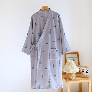 Peignoirs pour femmes 100% coton en gros, respirants et confortables, pyjamas en coton pour filles - Product Image 1