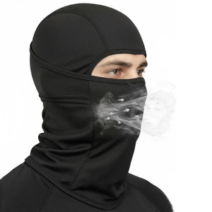 Balaclava de cyclisme pour sports de plein air, noire, respirante, coupe-vent, séchage rapide, masque facial, couvre-chef unisexe, doublure de casque - Product Image 4
