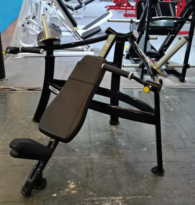 Máquina de gimnasio Freeman más vendida: Prensa de pecho con carga de placas y inclinación, color personalizado, para fitness en casa - Product Image 2
