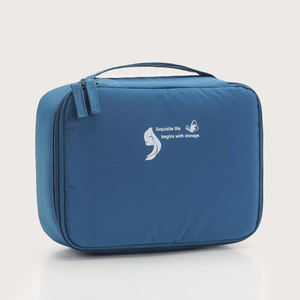 Sacs à cosmétiques de haute qualité femmes grande capacité pinceaux de maquillage organisateur sac de maquillage à glissière - Product Image 5