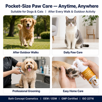Nettoyant Moussant pour Pattes d'Animaux OEM/ODM pour Chiens et Chats, Baume Écologique pour Pattes, Marque Privée
