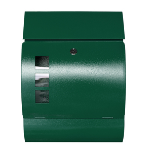 Boîte <span class=keywords><strong>aux</strong></span> <span class=keywords><strong>lettres</strong></span> moderne en métal pour le jardin extérieur Boîte de dépôt murale pour la poste <span class=keywords><strong>aux</strong></span> <span class=keywords><strong>lettres</strong></span> <span class=keywords><strong>Plaque</strong></span> en acier galvanisé, acier 0.7mm (solide) - Product Image 2