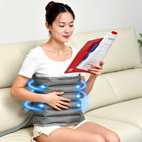 4 Chamber 360 Wrap 0-30 Min Timer Adjustable CE FCC Alat Pijat Kompresi Udara Pinggang