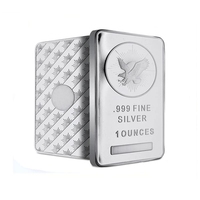 WD Free design logo laser personnalisé divers pays lingots d'or Union Soviétique URSS CCCP Dorure lingots métalliques