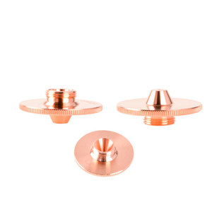 Boquilla láser Jiaqiang de cobre D28 H15, cabezal de corte de una o doble capa, accesorio para máquina láser de CO2 - Product Image 1