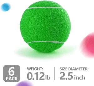 Eco-Friendly <b>Dog</b> Toy <b>Ball</b> Custom Logo Color Simple Style Squeaky Rubber Felt Chew Interactive Exercise Biting Tennis <b>Dog</b> Outdoor - Product Image 2