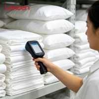 Etiqueta RFID UHF Lavable para Lavandería, Gestión de Inventario Textil, Resistente a Altas Temperaturas, Más de 200 Ciclos de Lavado, Rango de Lectura de 6 m, para Hoteles