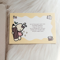 Cartes de remerciement de luxe de haute qualité 300 g/m² 4x6 pouces, impression personnalisée, design créatif, cartes de visite pour la promotion
