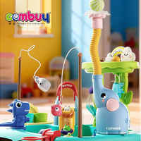 Jouets de cuisine pour enfants : Évier de jeu d'imitation en forme d'éléphant avec robinet électrique