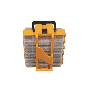 Chất lượng cao thép bền bộ phần cứng Fastener hộp công cụ Bộ dụng cụ với các loại khác nhau của vít móng tay Nut và máy giặt - Product Image 1