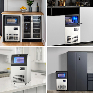 Stock en entrepôt américain Machine à glace cube de petite capacité 20kg par jour - Product Image 6