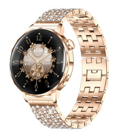 Nouvelle montre connectée pour femmes, suivi intelligent, fréquence cardiaque, surveillance de la pression artérielle, appels Bluetooth, compatible avec les systèmes iOS et Android
