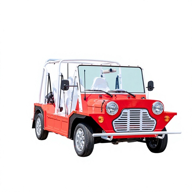 Fort Lauderdale Kits Luva Coclismo Wholesale Shell Complete Engine Chassis Body Mini Electric Moke Car 96V 10KW PMSM Motor