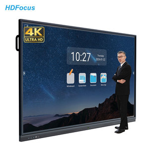 Écran interactif numérique 4K haute définition <span class=keywords><strong>de</strong></span> 65, 75 et 98 pouces, tableau blanc intelligent pour les écoles - Product Image 1
