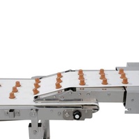 Automatic Telescopic Food Grade Stainless Steel Belt Conveyor for Sorting and Branching