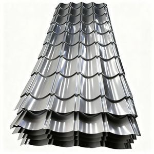 Tôles de Toiture Ondulées en Acier Galvanisé Prépeint (PPGL) <span class=keywords><strong>ESSAR</strong></span> Dx51d Fabriquées en Chine, Vente Chaude, avec Service de Découpe - Product Image 5
