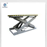 Plateforme de travail autopropulsée à ciseaux, élévateur hydraulique pliable avec système de sécurité anti-basculement