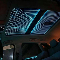 Lumière d'ambiance panoramique pour toit ouvrant BMW : Ciel étoilé RGB et synchronisation musicale – Amélioration intérieure LED Premium