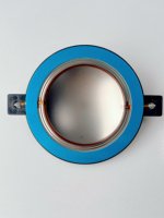 Kualitas Suara Bagus 72.2mm CCAW 8OHM Pengganti Diafragma Voice Coil Tweeter Titanium