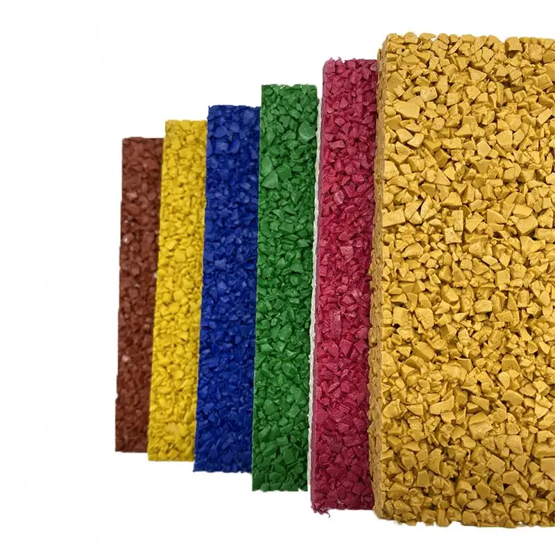 Low Price Custom Bulk Rubber Epdm Granules Playground Multicolor 1-4Mm/3-5Mm Particles