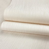 Papier peint auto-adhésif imperméable en PVC texturé, style minimaliste moderne, couleur unie, gaufré, rouleau mural pour chambre à coucher et salon
