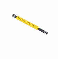 Marqueur de câble jaune EC-J manchon de marqueur de câble EC en forme de profil marqueur de câble EC-0 avec numéro