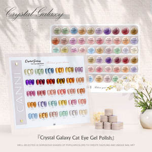 CANNI-Esmalte de uñas en gel para ojos de gato, esmalte de uñas con purpurina brillante para ojos de gato, cristal Galaxy, 5g, 2025 - Product Image 4