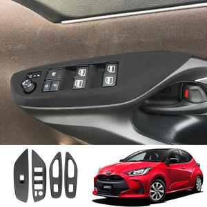 Accesorios de Modificación Interior para Puertas de Coche: Interruptor de Cristal ABS y Tapicería de Gamuza - Product Image 4