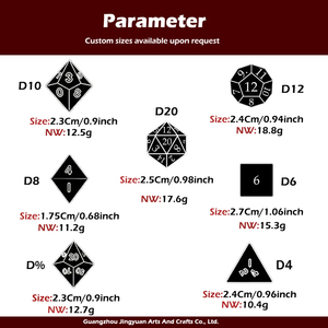 Juego de Dados de Piedra de Sangre Natural de Alta Calidad al por Mayor de Fábrica, Dados Metálicos D20 D6 para Calabozos y Dragones - Product Image 4
