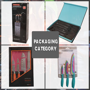 8Pcs Carbon Cao Thép Không Gỉ Nhà Bếp Dao Đặt Sắc Nét Bằng Gỗ Xử Lý Nhà Bếp Đầu Bếp Tiện Ích Trái Cây gọt Dao - Product Image 4