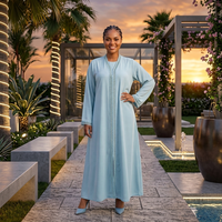 Nouvelle Abaya en Dentelle 2026, Ensemble Deux Pièces avec Robe Intérieure, Abaya Modeste, Vêtements Islamiques de Dubaï, Abaya Aïd, Robe Musulmane pour Femme, Vente en Gros