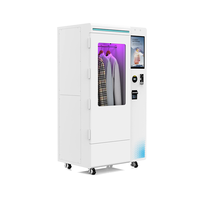 Machine de nettoyage à sec domestique à vapeur pour vêtements, avec paiement par pièces, désinfection bactéricide, séchage par pompe à chaleur et fonction de mise en forme pour armoire