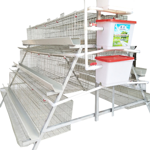 Galvanizado de 3 / 4 capas de aves de corral/96/128 aves de jaula de pollo para <span class=keywords><strong>la</strong></span> venta - Product Image 2