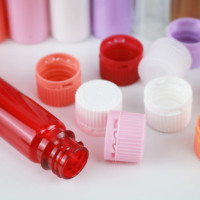 Bouteille en plastique PET JIEMAO 20ml 25ml avec impression sérigraphique personnalisée, bouchon à vis, emballage pour liquides médicamenteux, paiement T/T 30% d'acompte, ISO9001